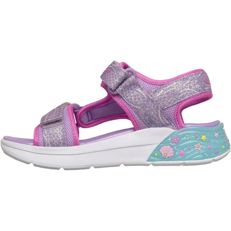 Skechers Purple Mermaid Dreams Sandal 3