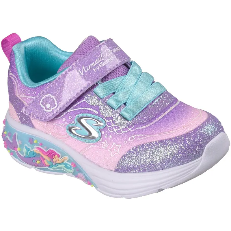 Skechers Purple My Dreamers - Lil Mermaid 1