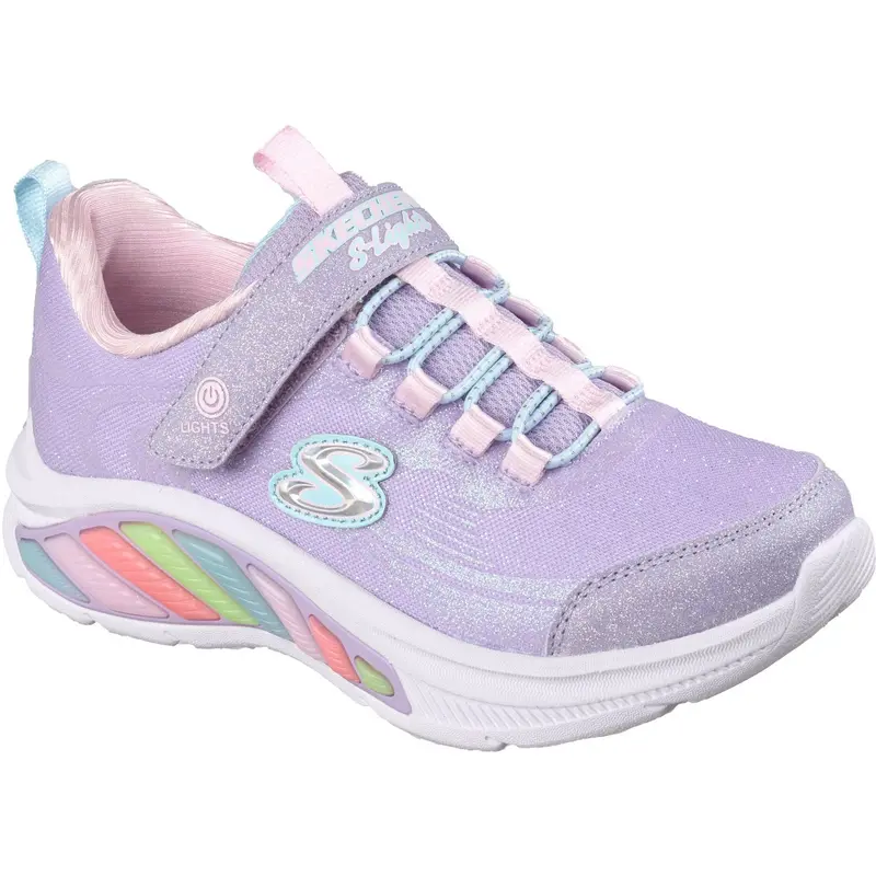 Skechers Purple Rainbow Cruisers - Glitzy Glow 1