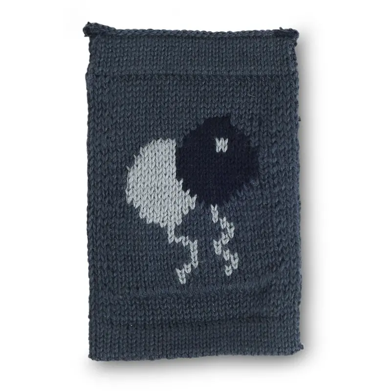 Smallstuff Blue Knitted Flag Birthsday Baloons 1