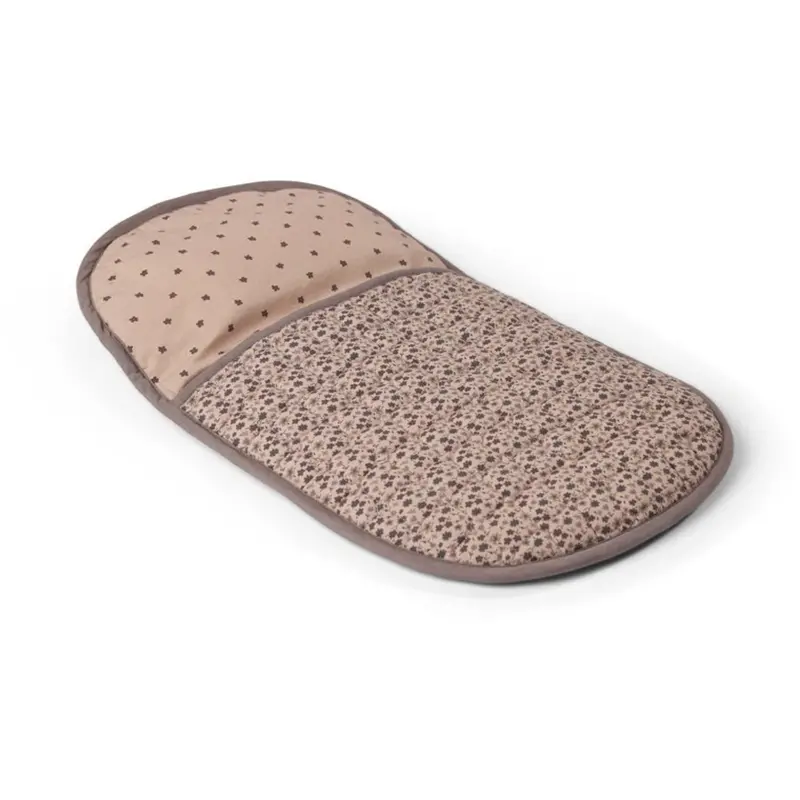 Smallstuff Dark Rose Flowers Sleeping Bag And Pillow 1
