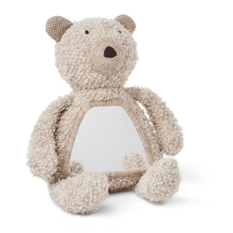Smallstuff Nature Activity Teddy With Mirror Wool Bouclé 1