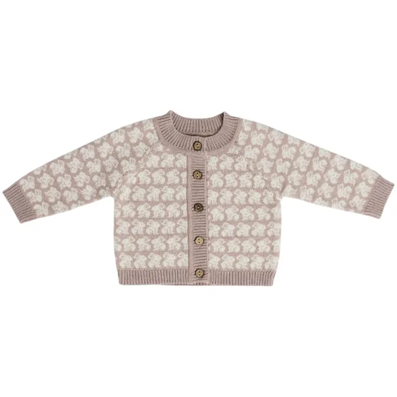 Smallstuff Powder Cardigan Ao Rabbits Merino Wool Powder 1