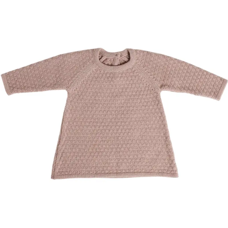 Smallstuff Powder Dress Square Knit Merino Wool 1