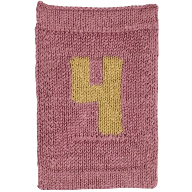 Smallstuff Rose Knitted Flag 4 1