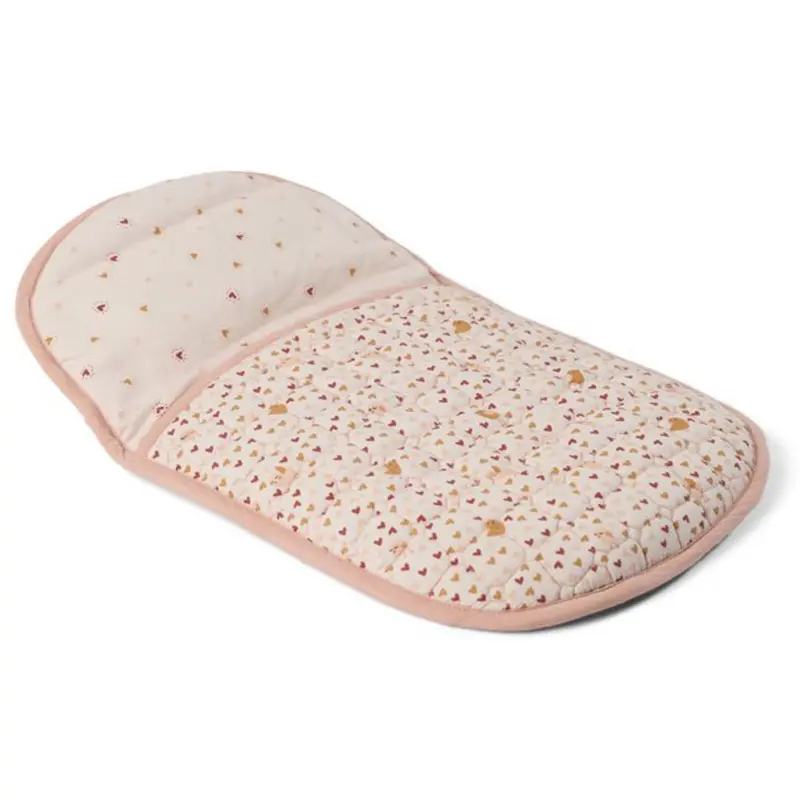 Smallstuff Soft Rose Hearts And Birds Sleeping Bag And Pillow 1