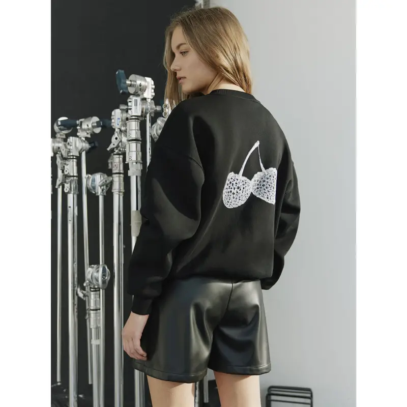 Sofie Schnoor Black Elisy Sweatshirt 2