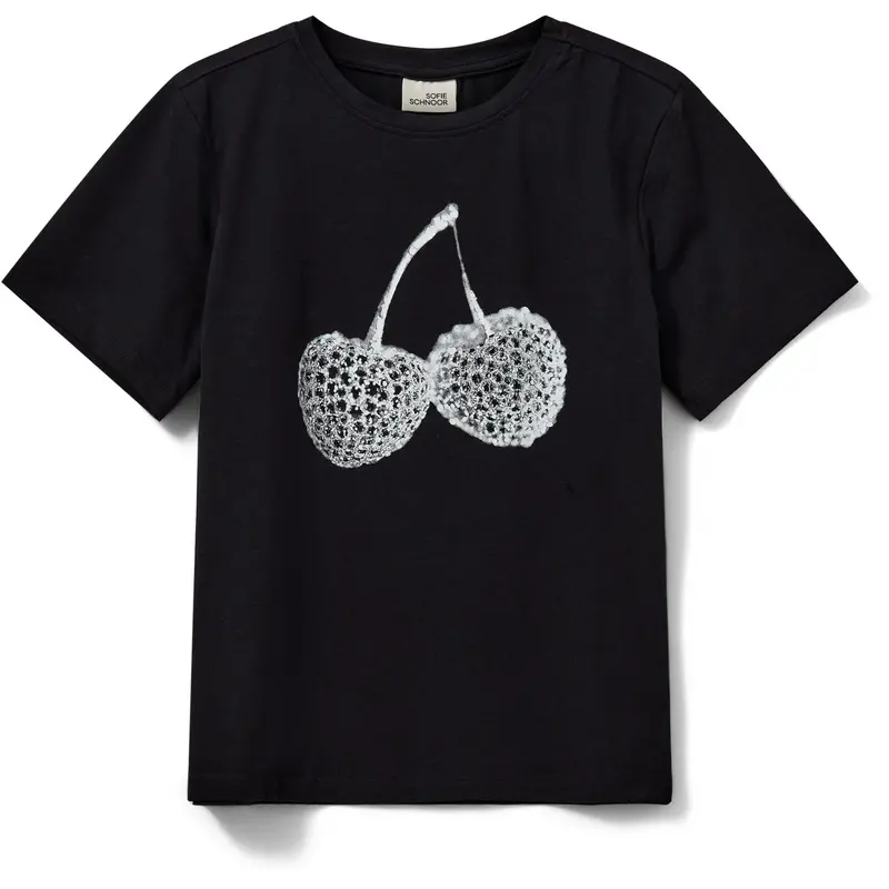 Sofie Schnoor Black Zenasy T-Shirt 1