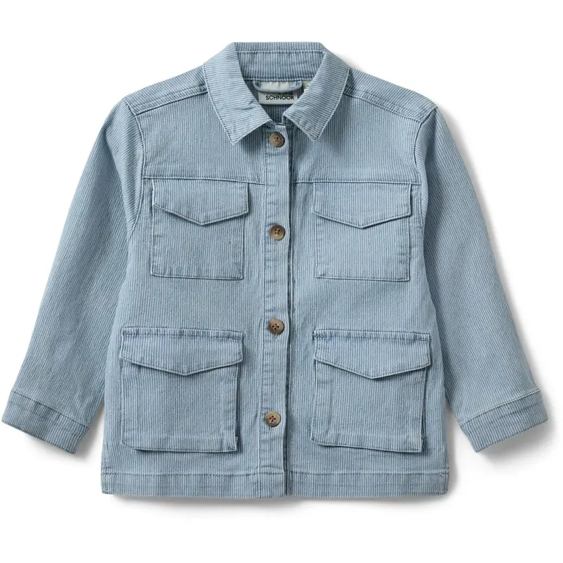 Sofie Schnoor Blue Denim Stripe Hectorsk Jacket 1