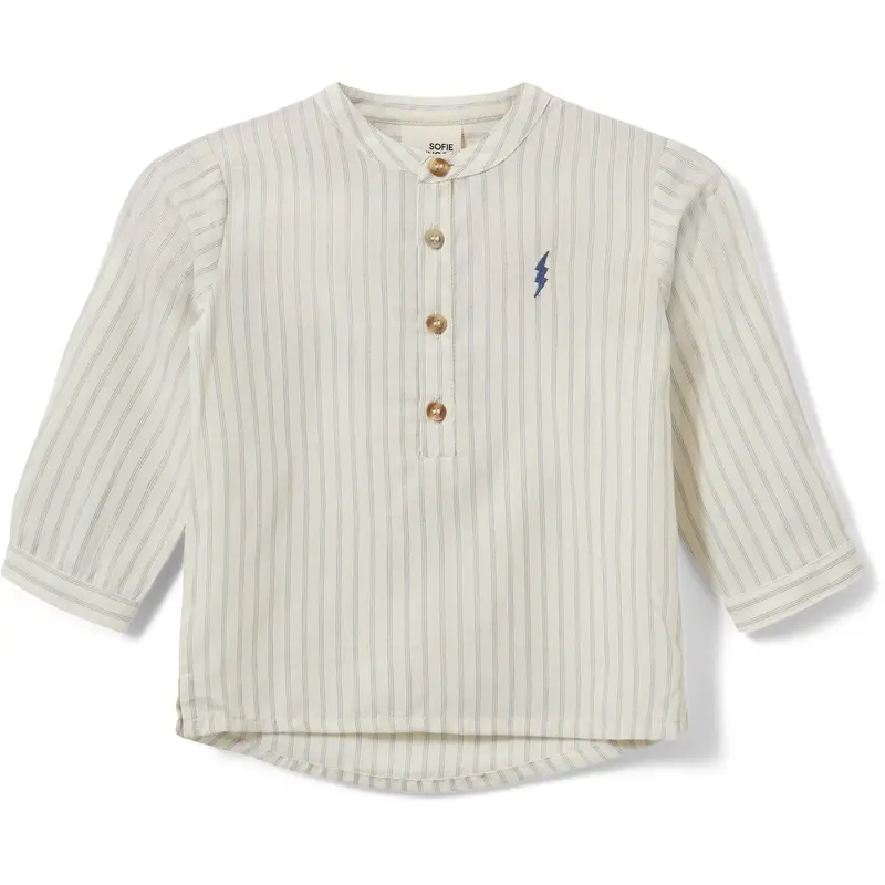 Sofie Schnoor Blue Striped Prestonsb Shirt 1