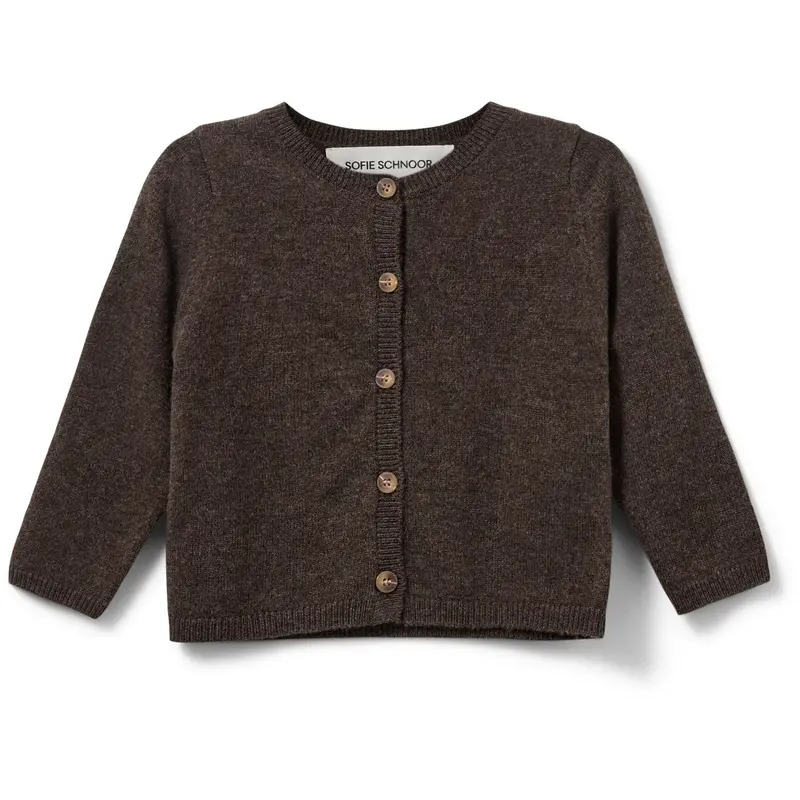Sofie Schnoor Brown Fudge Cissesb Cardigan 1