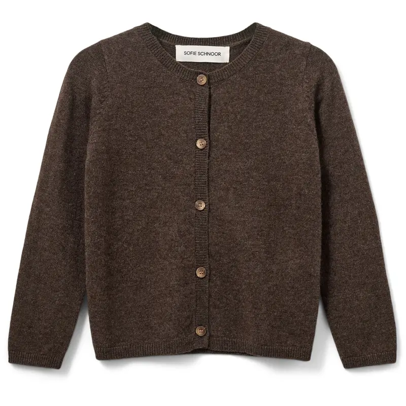Sofie Schnoor Brown Fudge Cissesk Cardigan 1