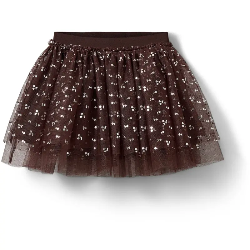 Sofie Schnoor Brown Siggysk Mesh Skirt 1