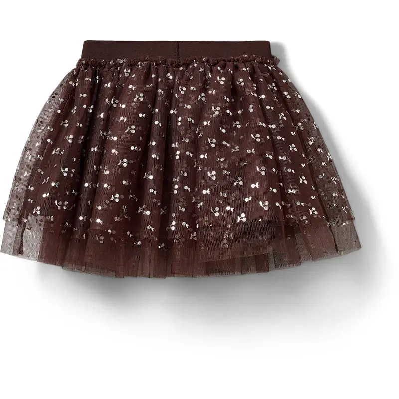 Sofie Schnoor Brown Siggysk Mesh Skirt 5