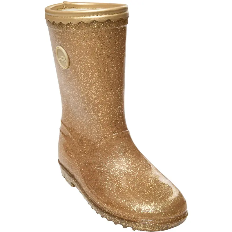 Sofie Schnoor Champagne Nillesk Rubber Boot 1