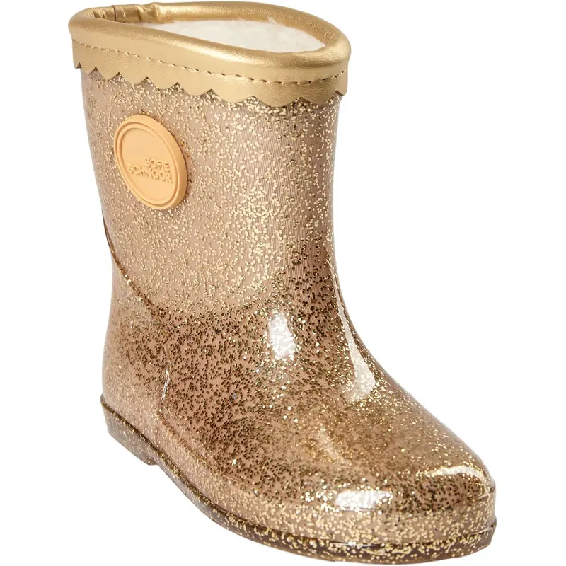 Sofie Schnoor Champagne Perlask Rubber Boot 1