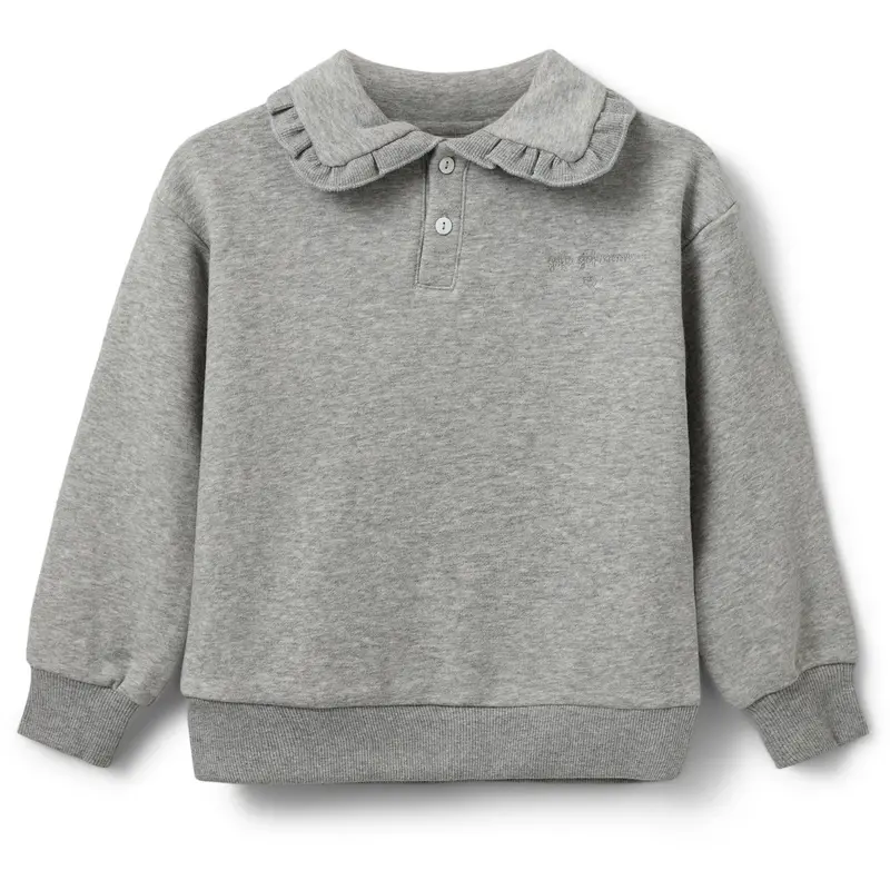 Sofie Schnoor Grey Melange Elissk Sweatshirt 1
