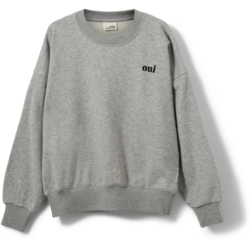 Sofie Schnoor Grey Melange Elisy Sweatshirt 1