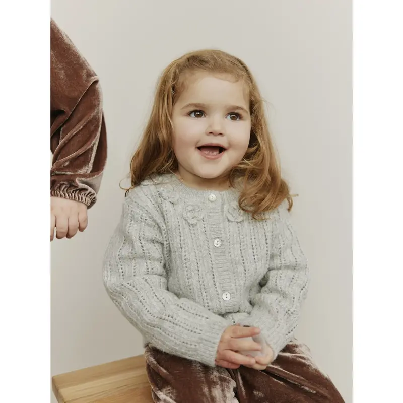Sofie Schnoor Grey Melange Hennysb Cardigan 4