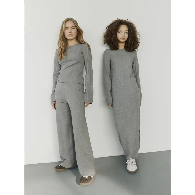 Sofie Schnoor Grey Melange Korysy Dress 2