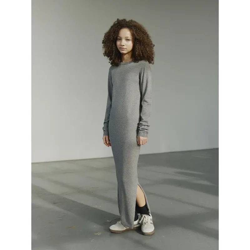 Sofie Schnoor Grey Melange Korysy Dress 3