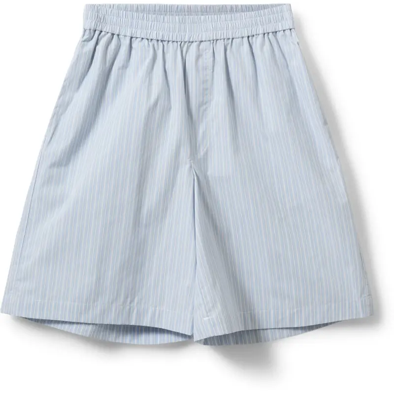 Sofie Schnoor Light Blue Striped Nejahsy Shorts 1