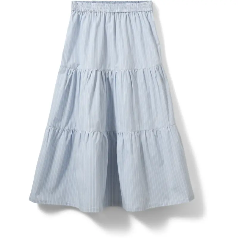 Sofie Schnoor Light Blue Striped Vivisy Skirt 1