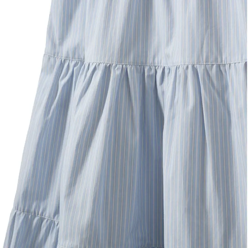 Sofie Schnoor Light Blue Striped Vivisy Skirt 2