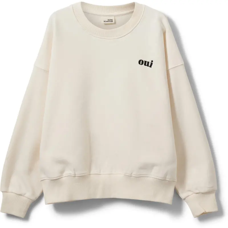 Sofie Schnoor Off White Elisy Sweatshirt 1