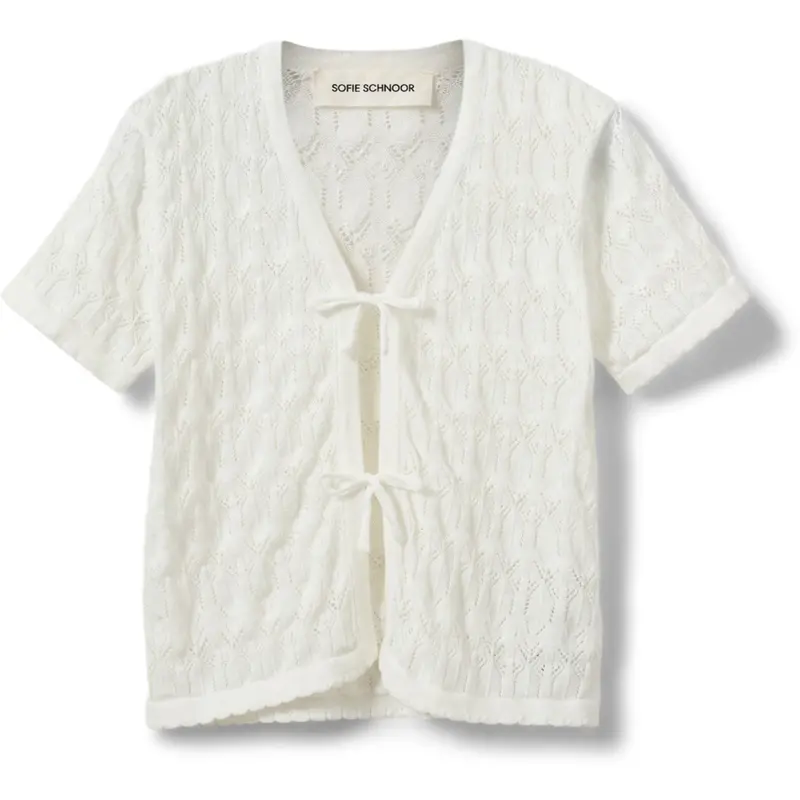 Sofie Schnoor Off White Florianasy Cardigan 1