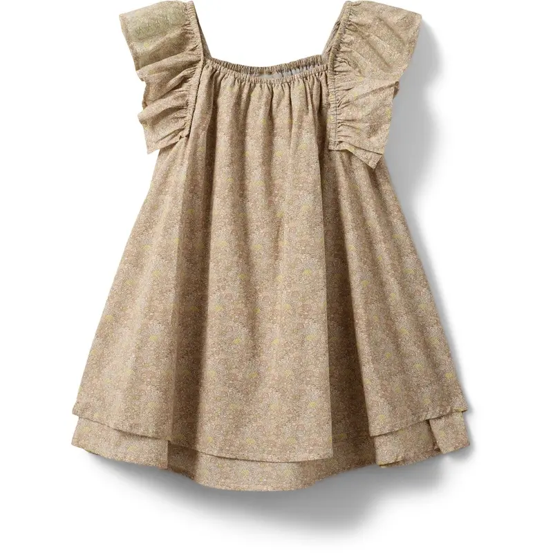 Sofie Schnoor Rose W Yellow Blossomsk Dress 1