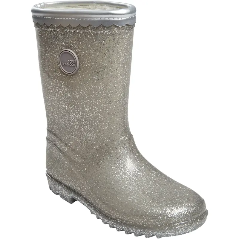 Sofie Schnoor Silver Nillesk Rubber Boot W. Lining 1