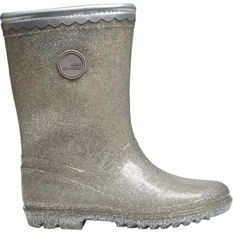 Sofie Schnoor Silver Nillesk Rubber Boot W. Lining 2