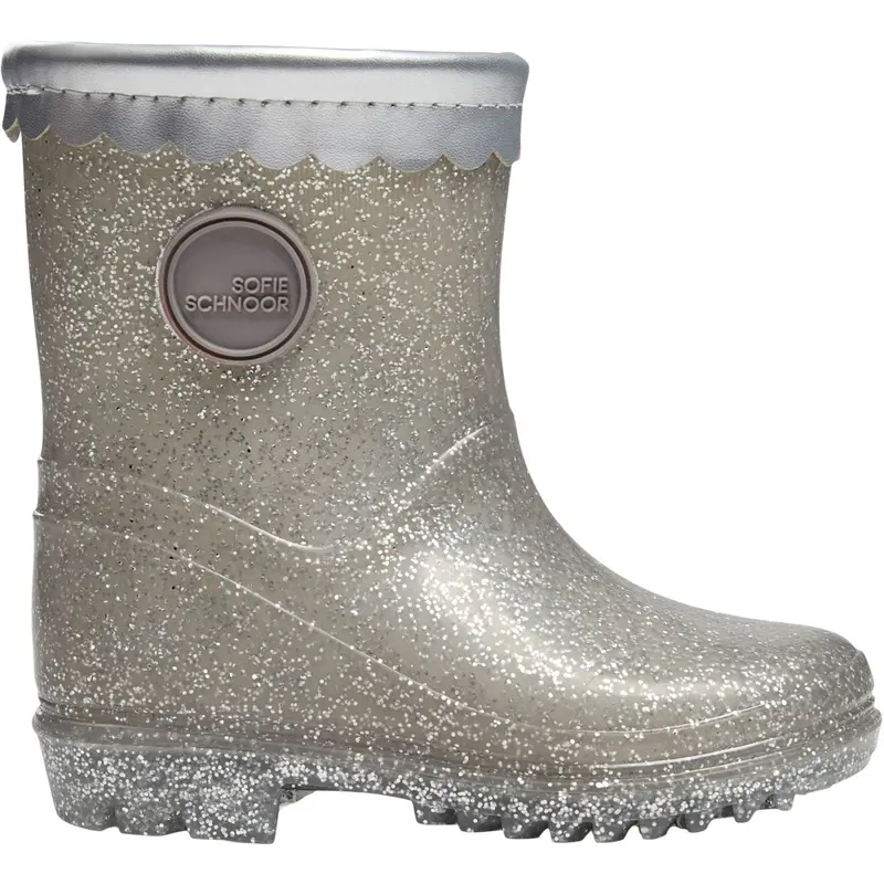 Sofie Schnoor Silver Perlask Rubber Boot W. Lining 2
