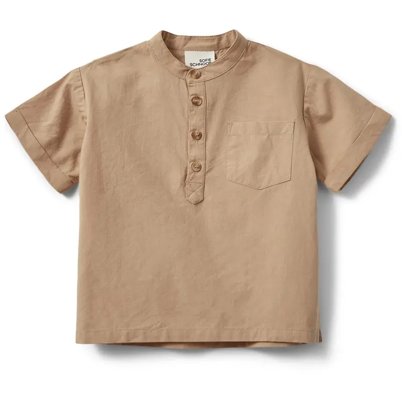 Sofie Schnoor Soft Brown Virgilsb Shirt 1