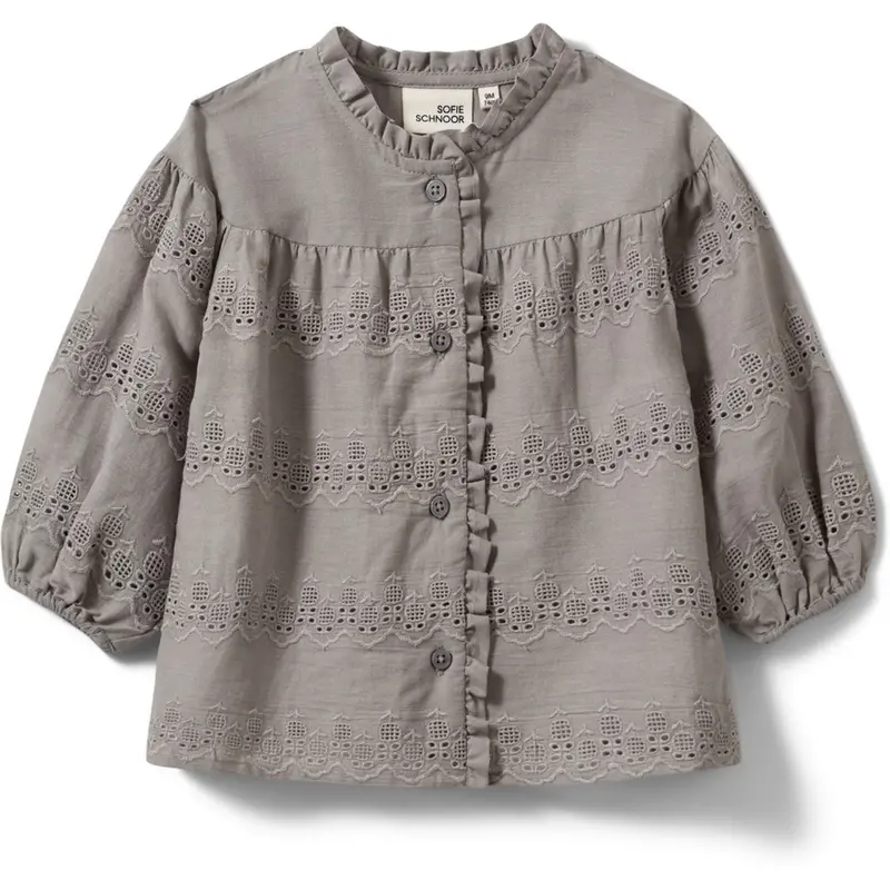 Sofie Schnoor Stone Grey Aylinkb Shirt 1