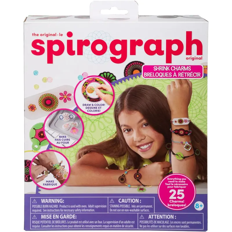 Spirograph® Shrink Charms Set 1