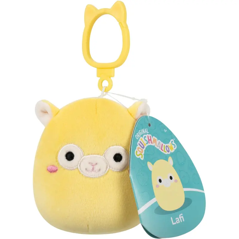 Squishmallows 9 Cm P23 Clip-On Lafi Llama 1