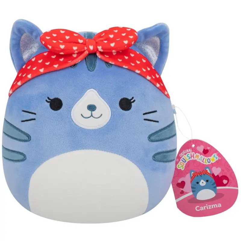 Squishmallows Carizma The Blue Tabby Cat 19 Cm Love 1