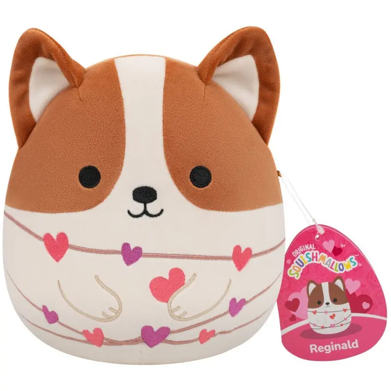 Squishmallows Reginald The Corgi 19 Cm Love 1