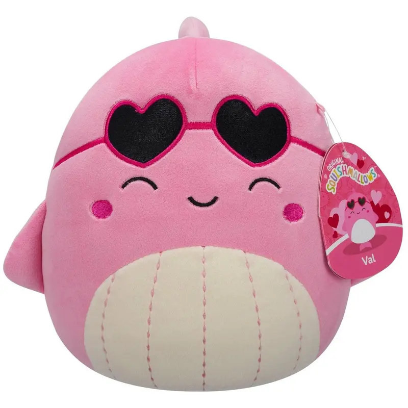 Squishmallows Val The Pink Whale 19 Cm Love 1
