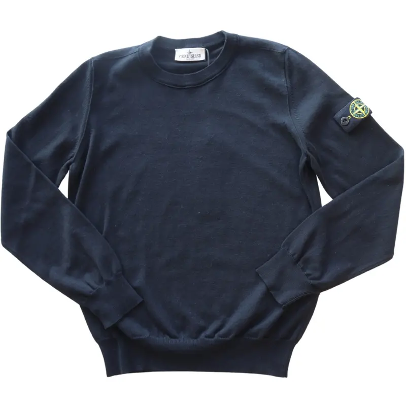 Stone Island Black Crew Neck 1