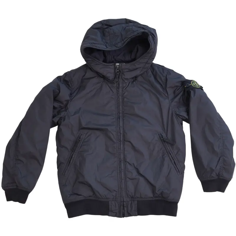 Stone Island Black Short Parka 1