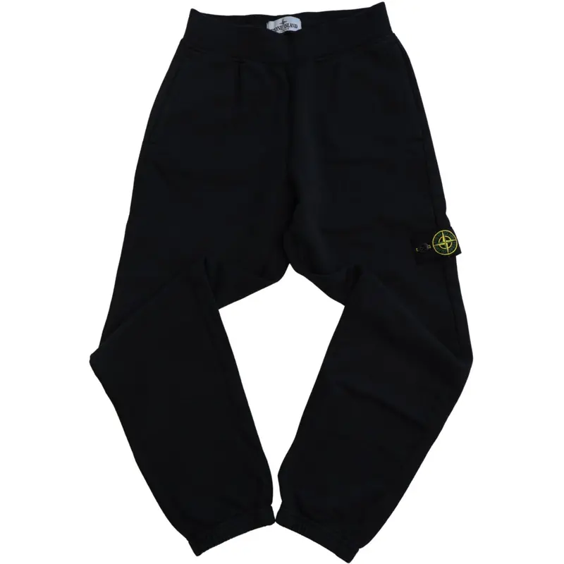Stone Island Black Sweat Bottoms 1