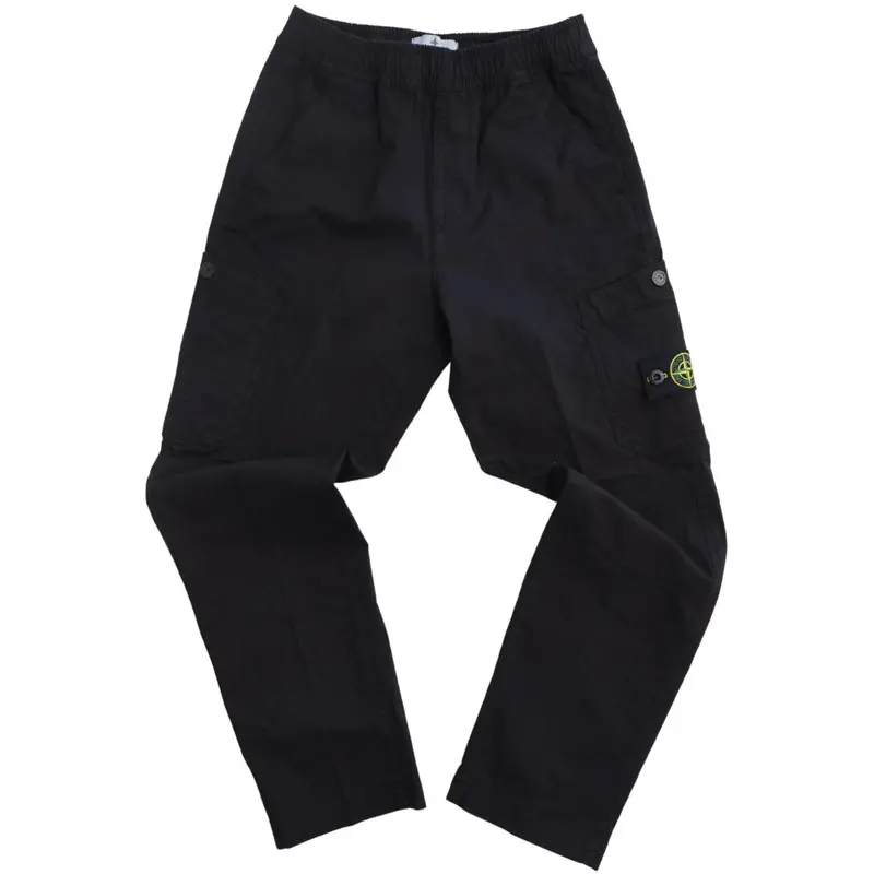 Stone Island Black Trousers 1