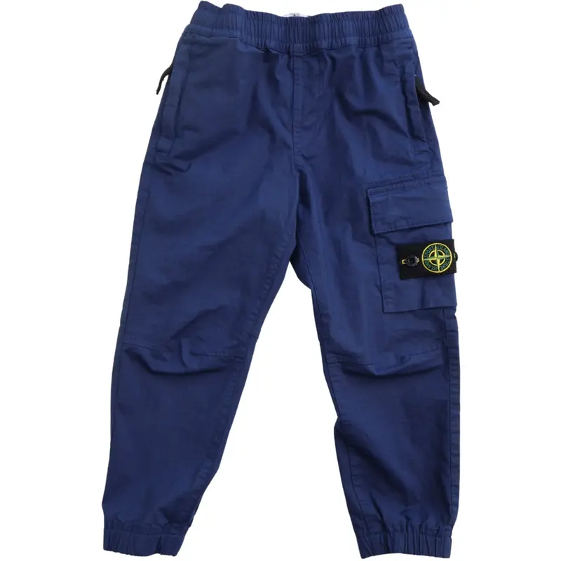 Stone Island Blue Marine Trousers 1