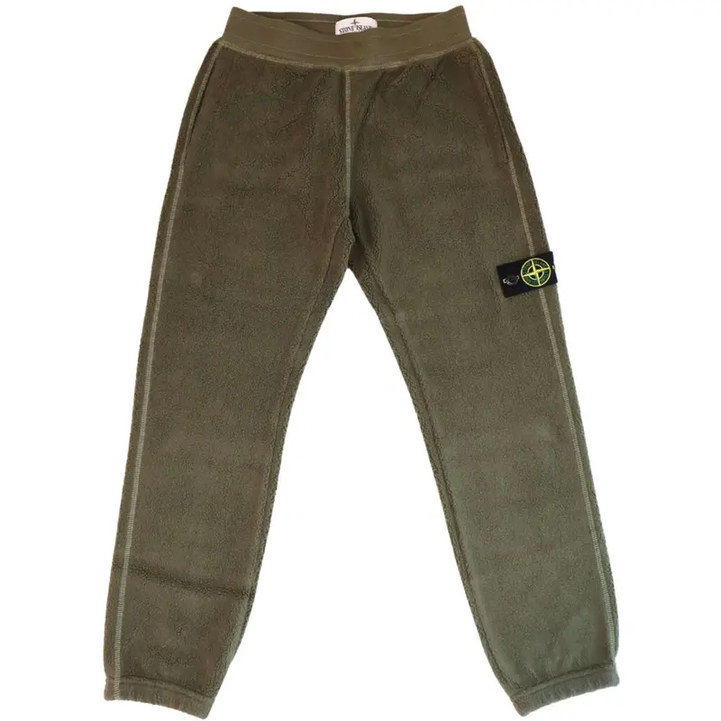 Stone Island Military Green Sweat Bottoms 1