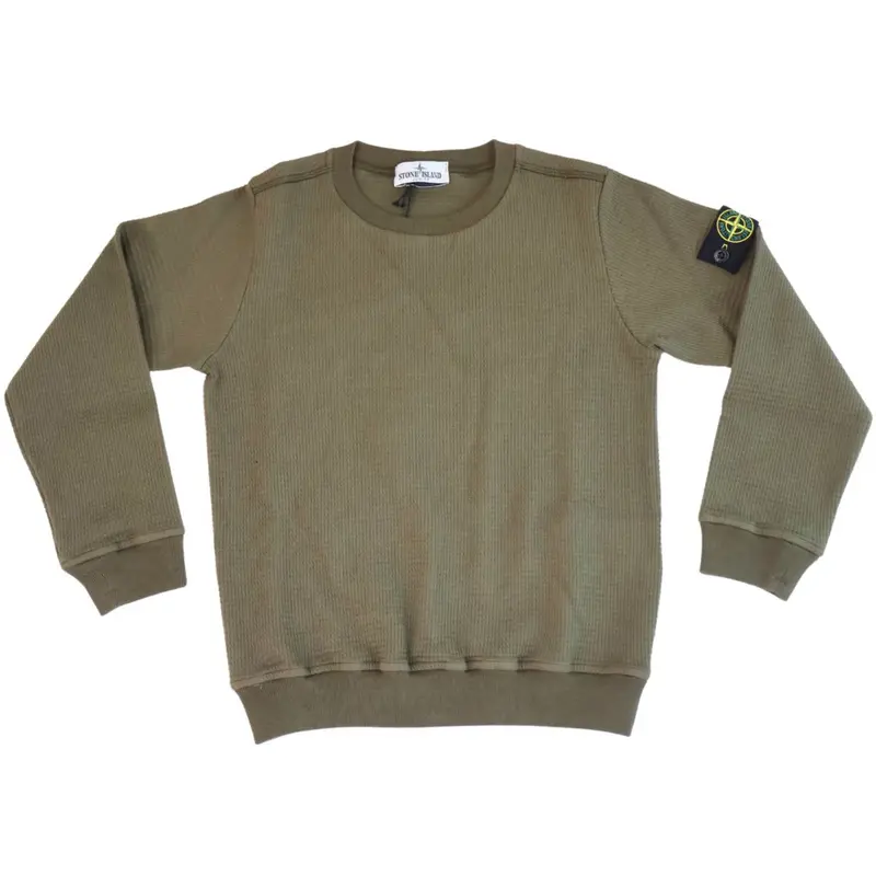 Stone Island Military Green Sweatshirt 1