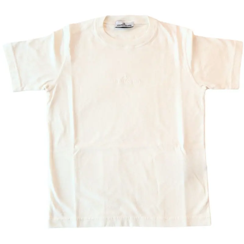 Stone Island Natural White Ss T-Shirt 1