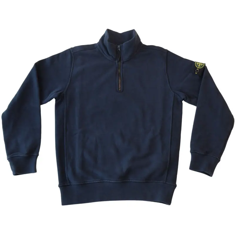 Stone Island Navy Blue Ls Polo 1